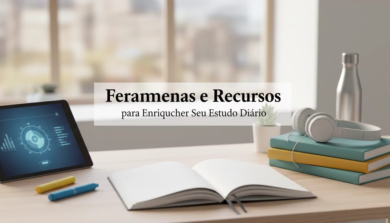 Ferramentas e Recursos para Enriquecer Seu Estudo Diário