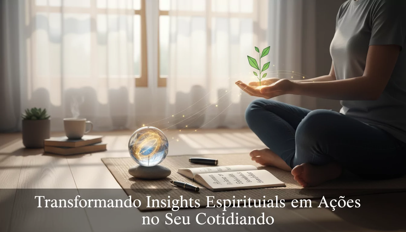 Transformando Insights Espirituais em Ações no Seu Cotidiano