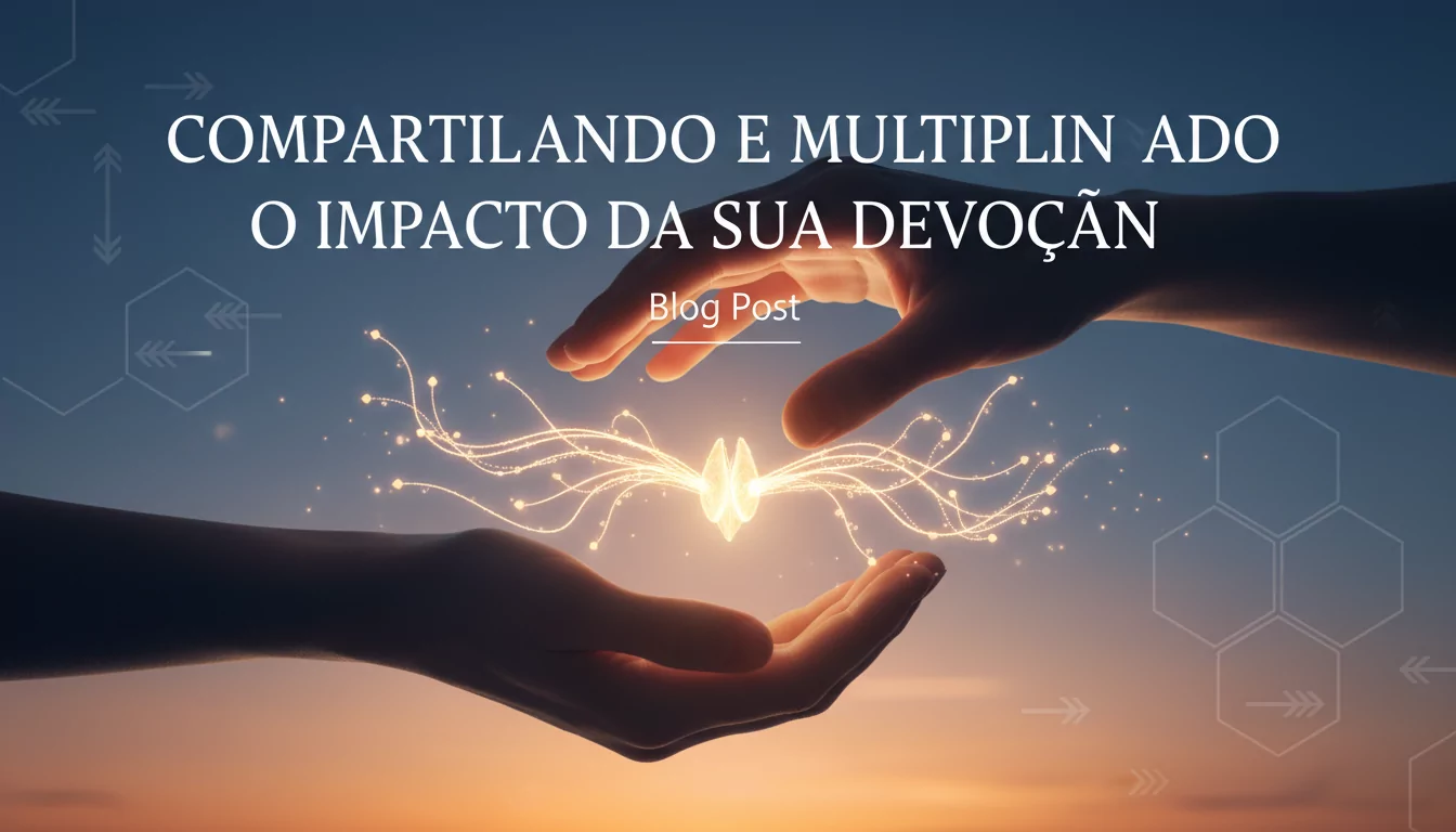 Compartilhando e Multiplicando o Impacto da Sua Devoção