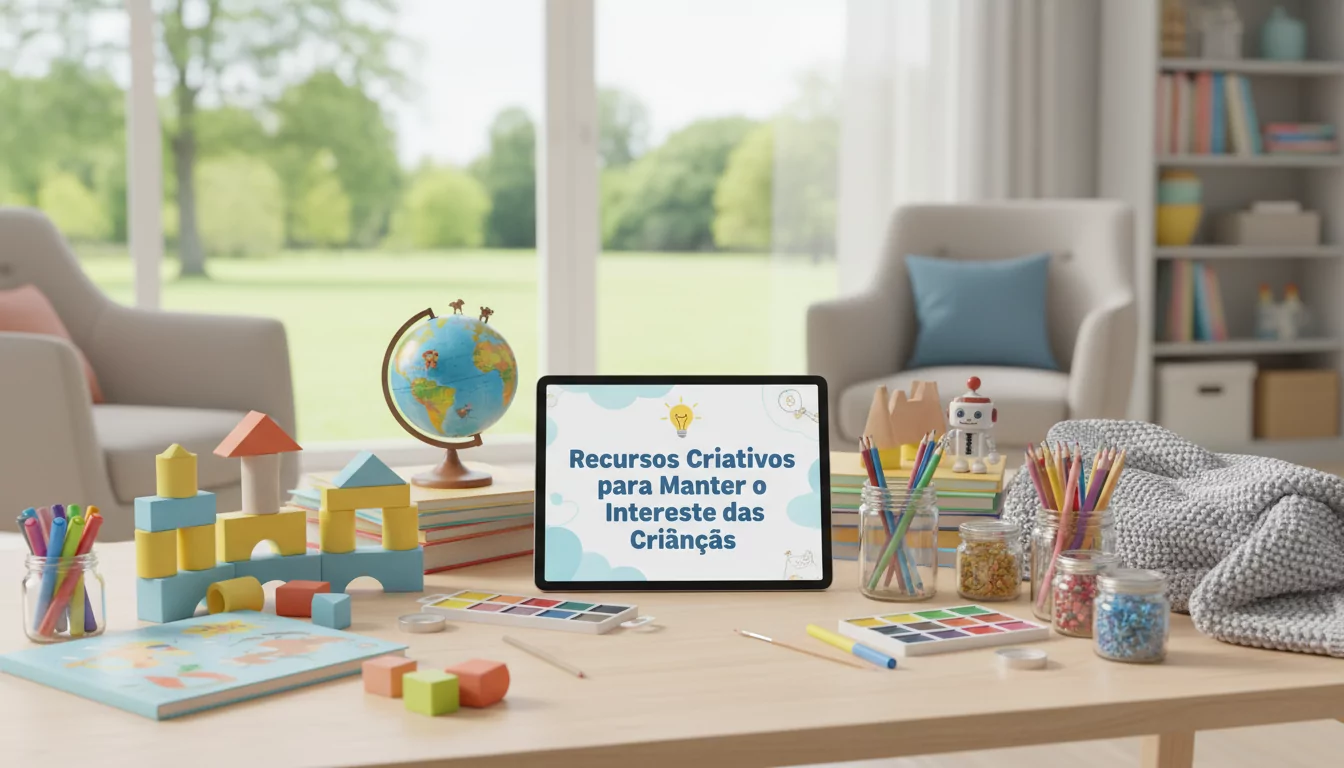 Recursos Criativos para Manter o Interesse das Crianças