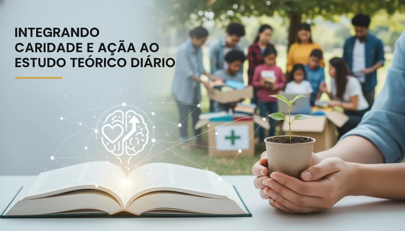 Integrando Caridade e Ação ao Estudo Teórico Diário