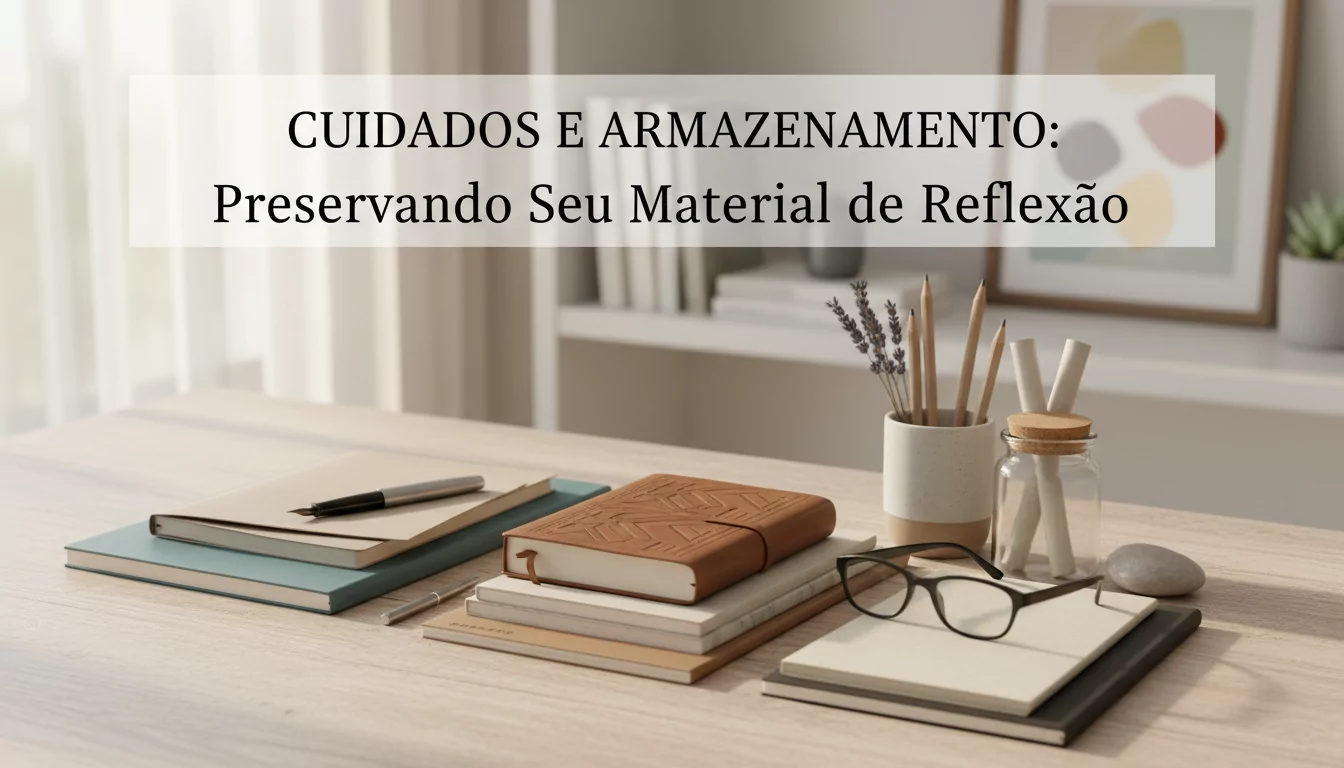 Cuidados e Armazenamento: Preservando Seu Material de Reflexão