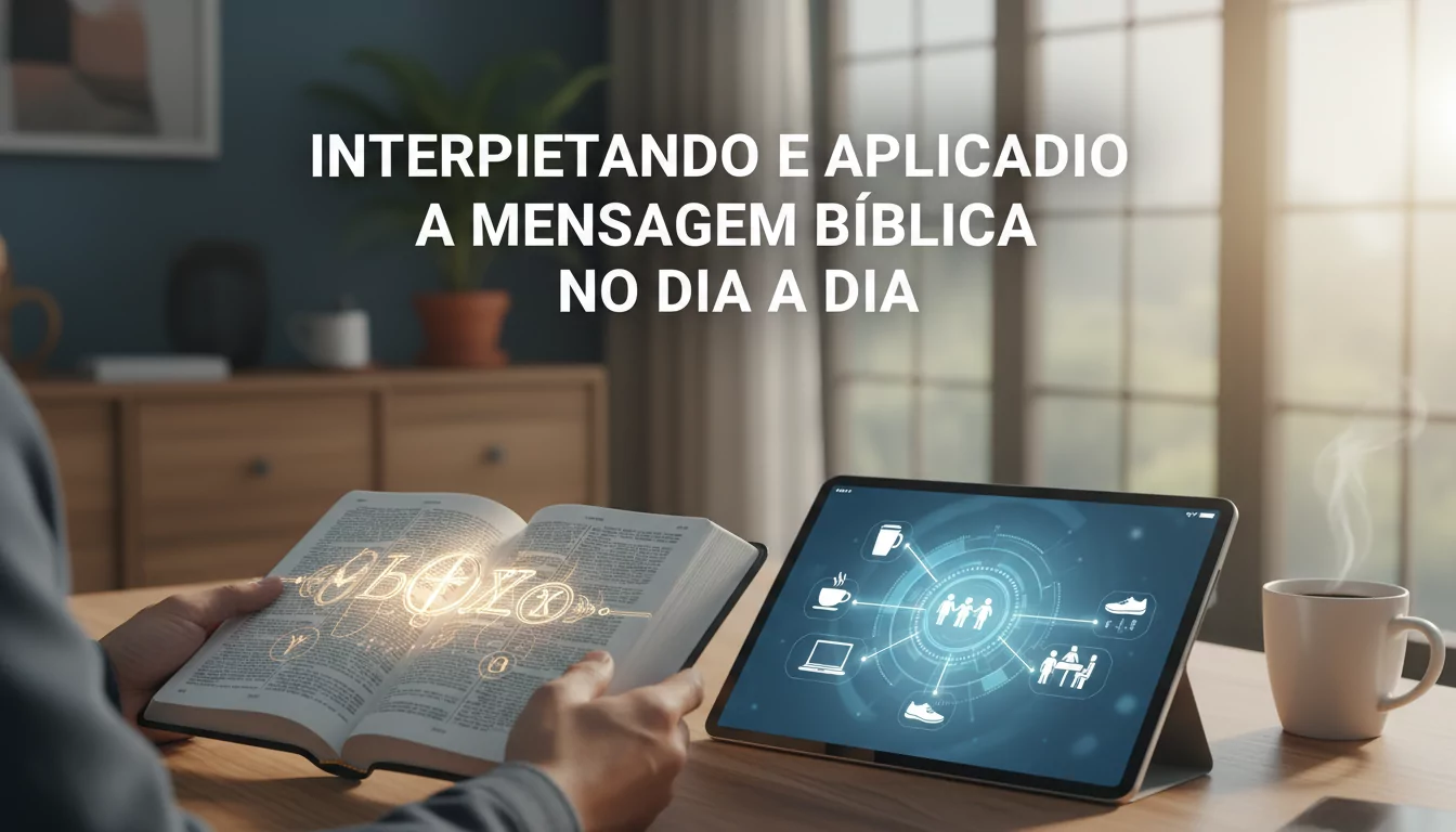 Interpretando e Aplicando a Mensagem Bíblica no Dia a Dia
