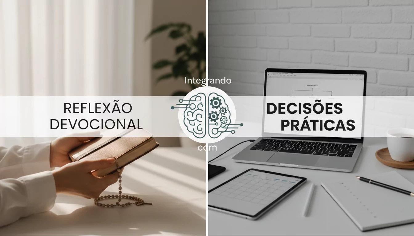 Integrando a Reflexão Devocional com Decisões Práticas