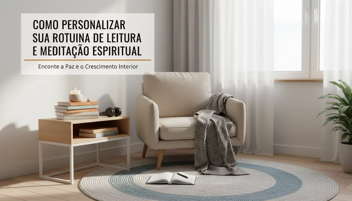 Como Personalizar Sua Rotina de Leitura e Meditação Espiritual