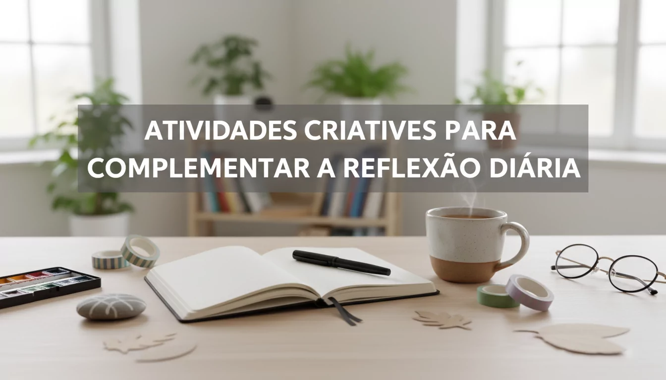 Atividades Criativas para Complementar a Reflexão Diária