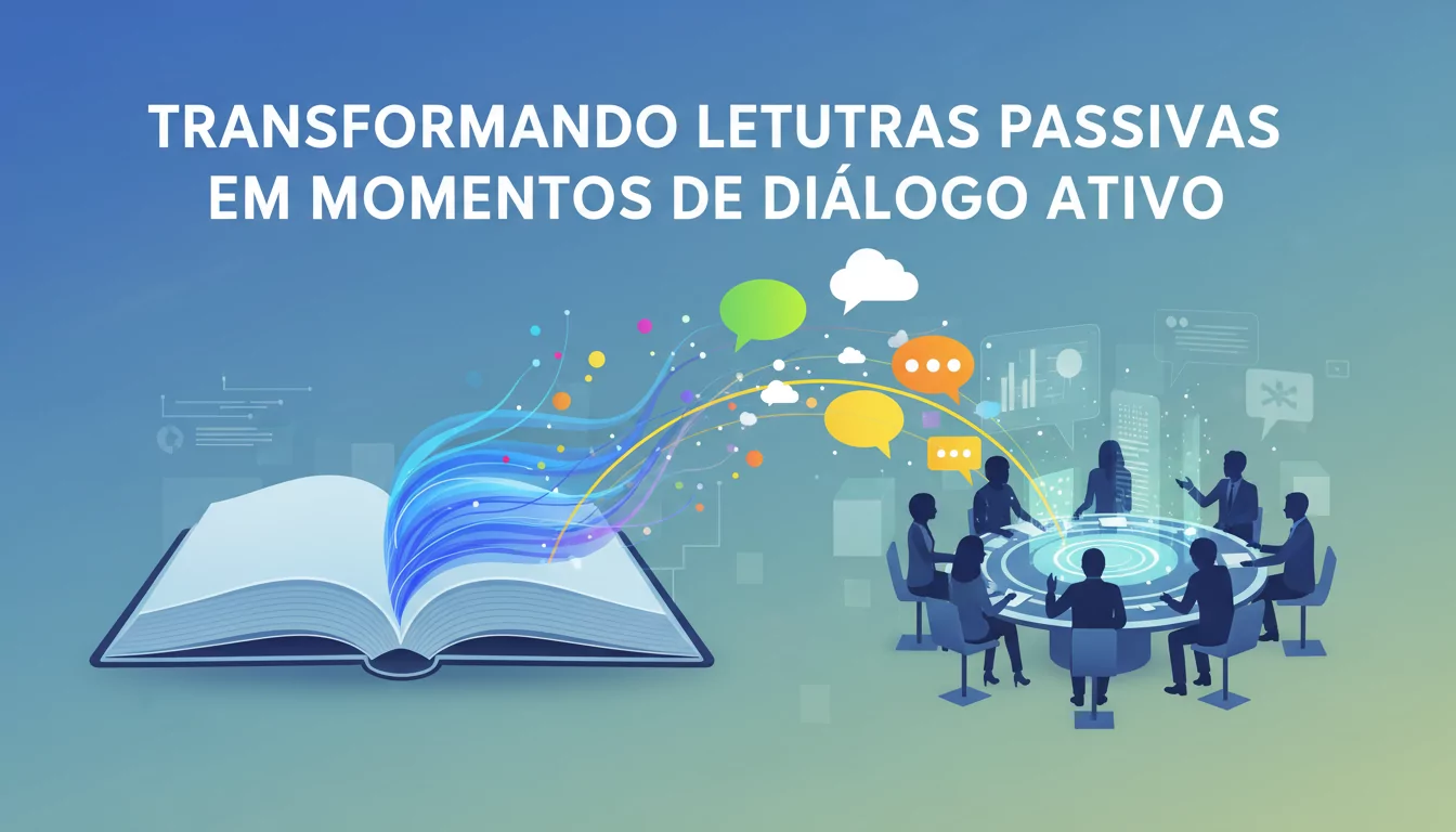 Transformando Leituras Passivas em Momentos de Diálogo Ativo