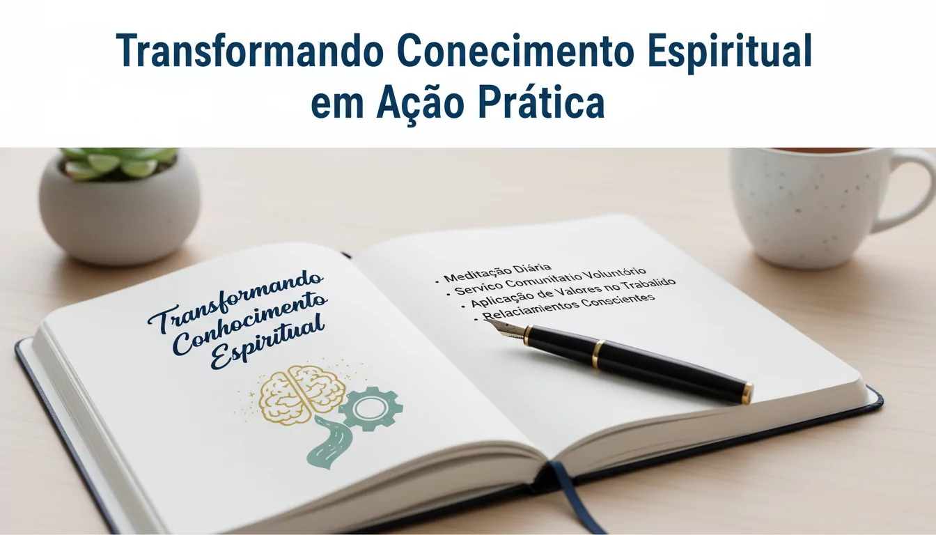 Transformando Conhecimento Espiritual em Ação Prática