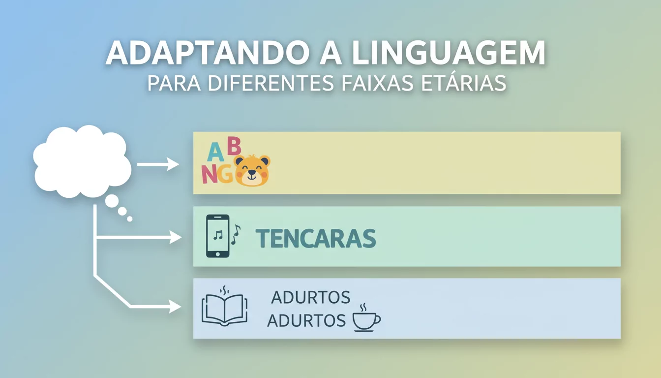 Adaptando a Linguagem para Diferentes Faixas Etárias