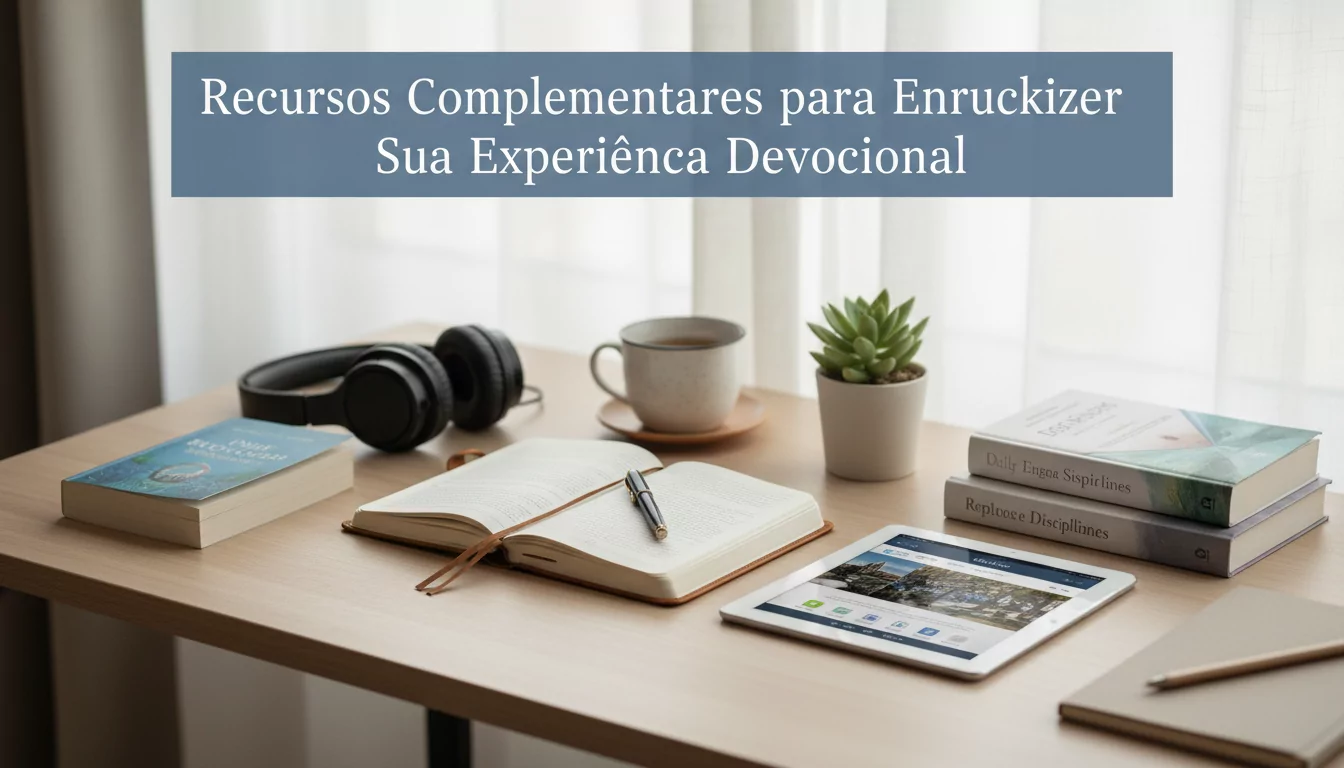 Recursos Complementares para Enriquecer Sua Experiência Devocional