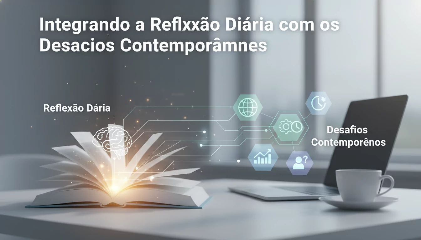 Integrando a Reflexão Diária com os Desafios Contemporâneos