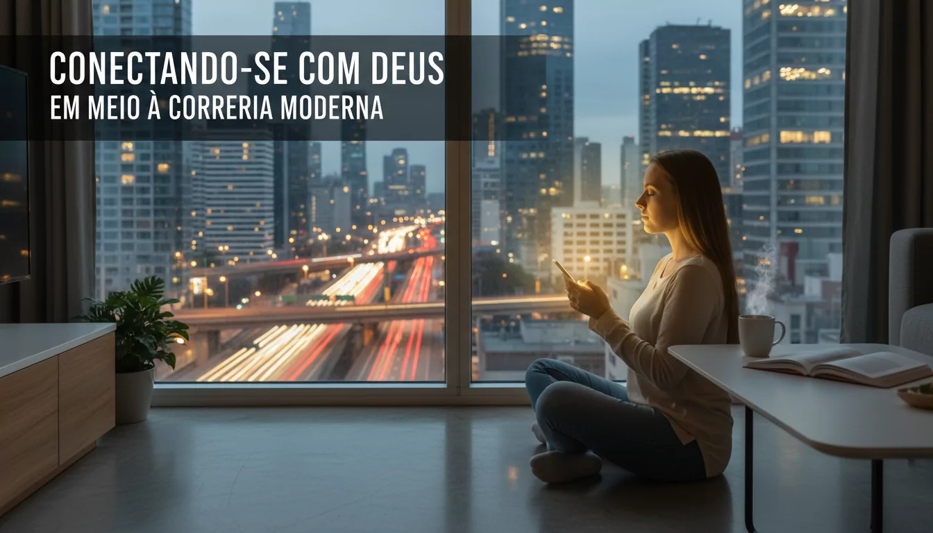 Conectando-se com Deus em Meio à Correria Moderna