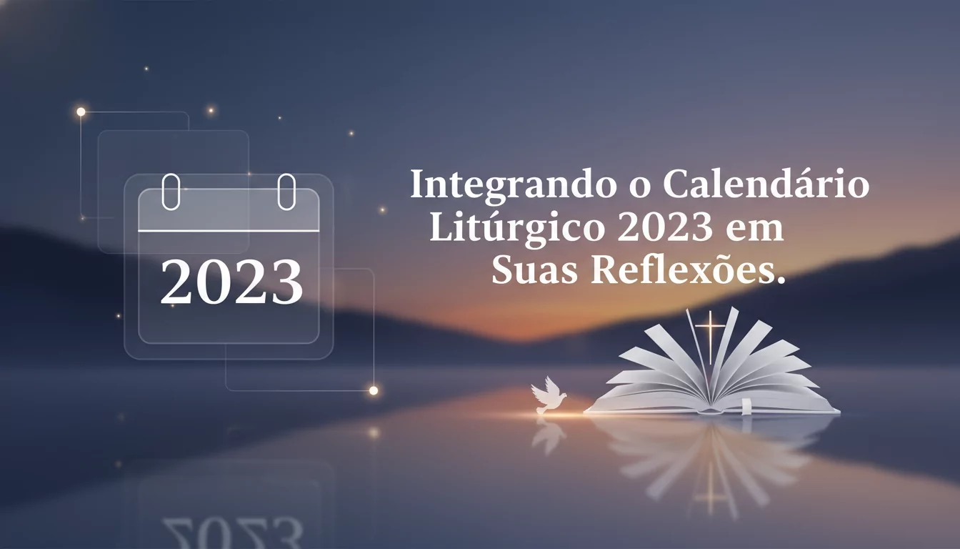 Integrando o Calendário Litúrgico 2023 em Suas Reflexões