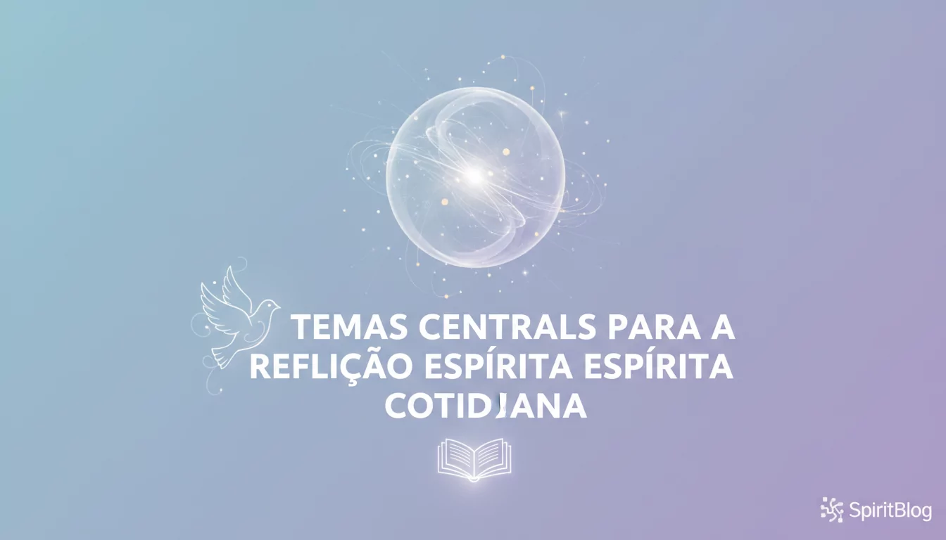 Temas Centrais para a Reflexão Espírita Cotidiana