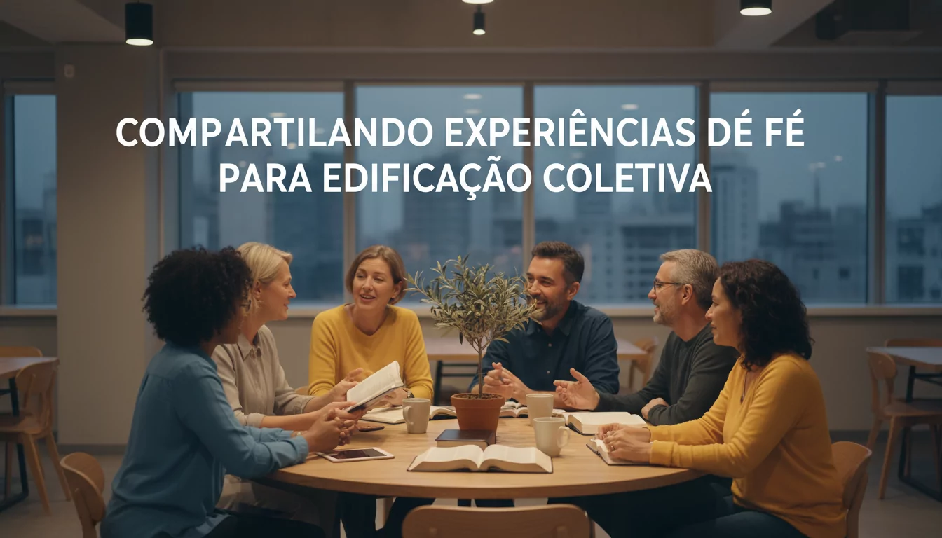 Compartilhando Experiências de Fé para Edificação Coletiva