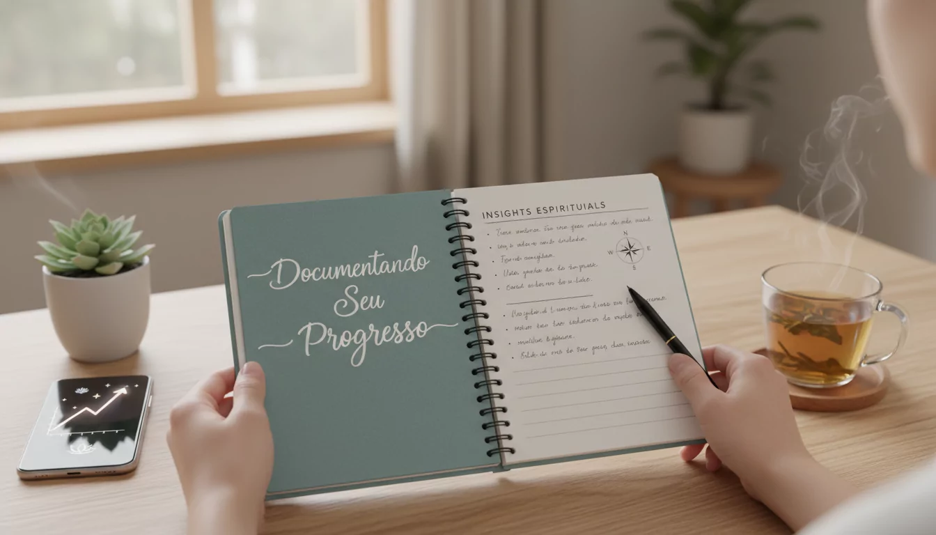Documentando Seu Progresso e Insights Espirituais