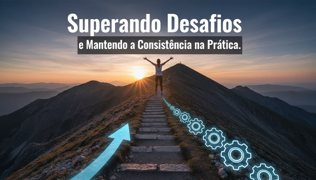 Superando Desafios e Mantendo a Consistência na Prática