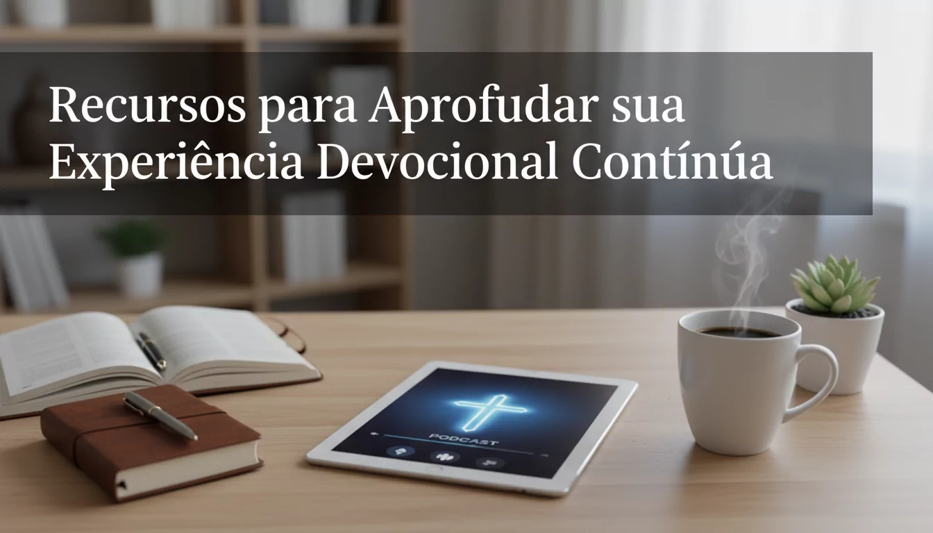 Recursos para Aprofundar sua Experiência Devocional Contínua