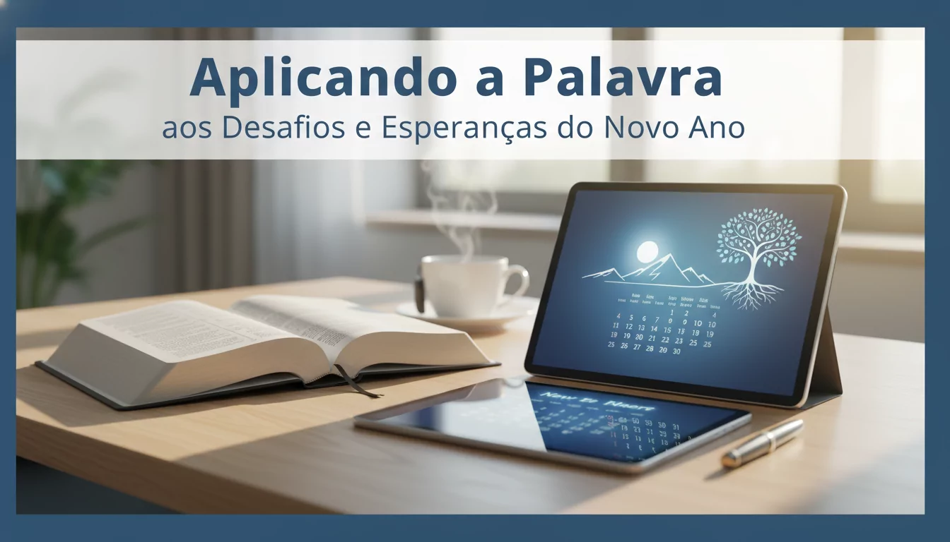 Aplicando a Palavra aos Desafios e Esperanças do Novo Ano