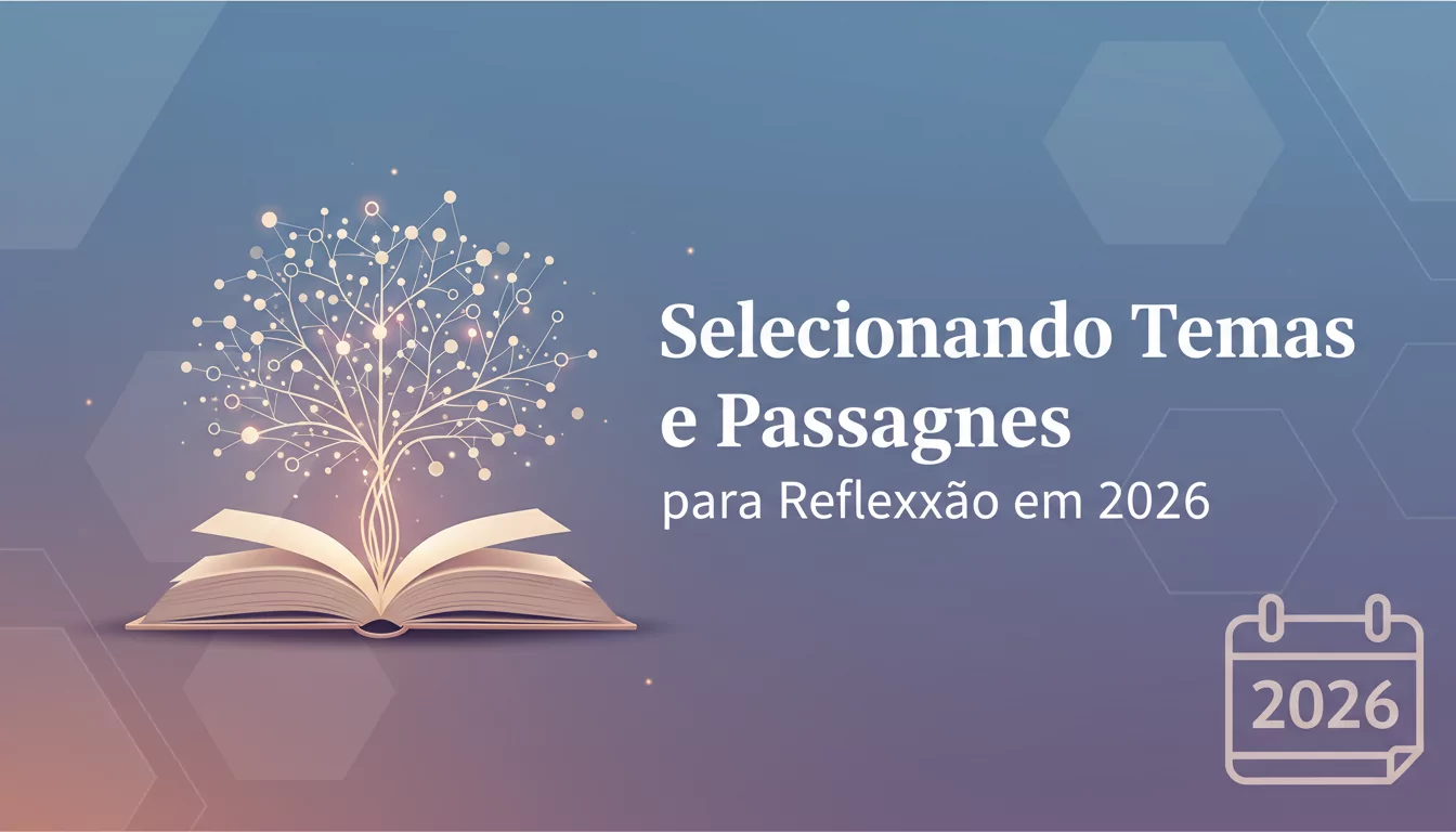 Selecionando Temas e Passagens para Reflexão em 2026