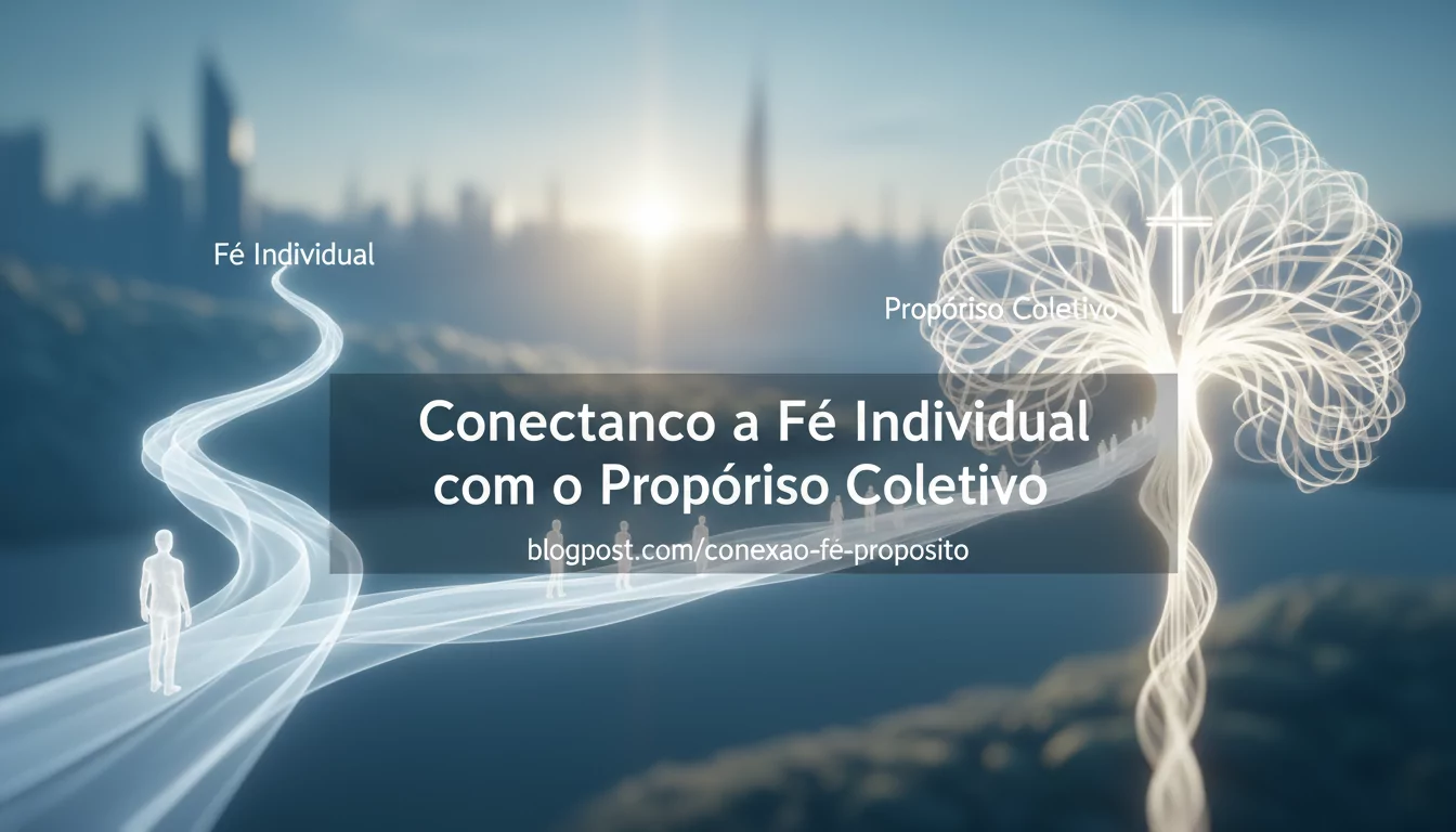 Conectando a Fé Individual com o Propósito Coletivo