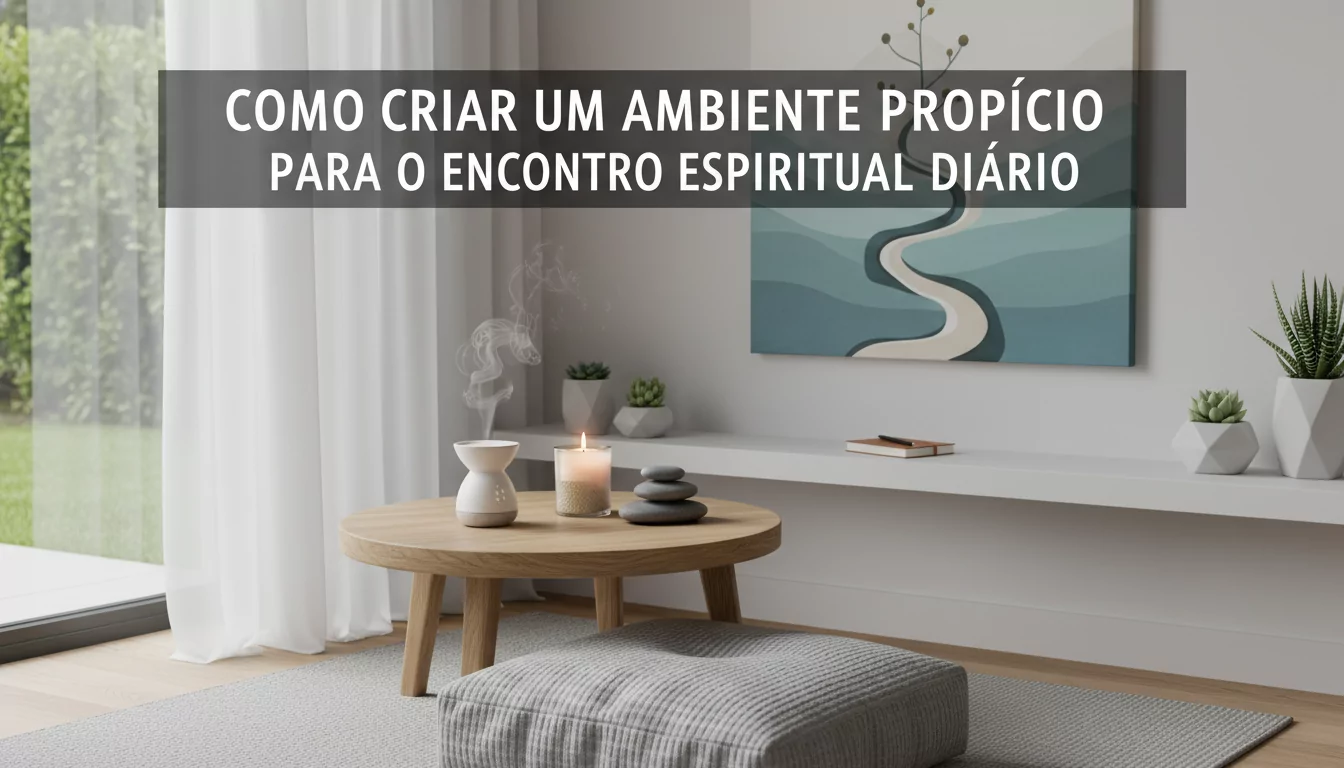 Como Criar um Ambiente Propício para o Encontro Espiritual Diário