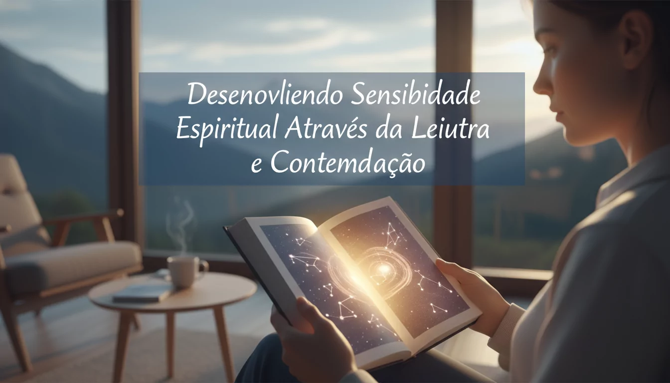 Desenvolvendo Sensibilidade Espiritual Através da Leitura e Contemplação