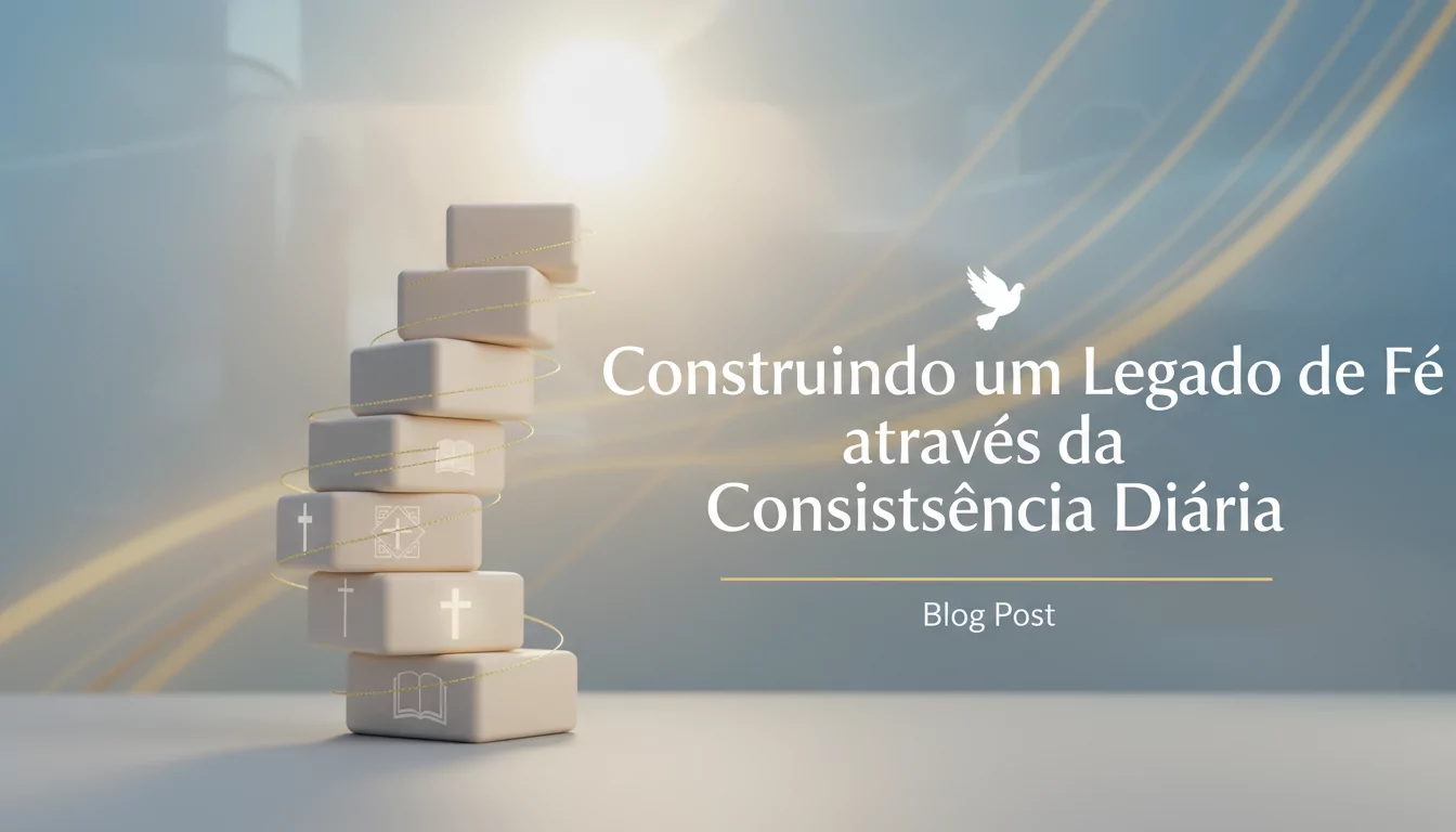 Construindo um Legado de Fé através da Consistência Diária Construindo um Legado de Fé através da Consistência Diária
