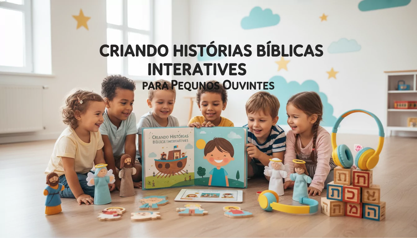Criando Histórias Bíblicas Interativas para Pequenos Ouvintes