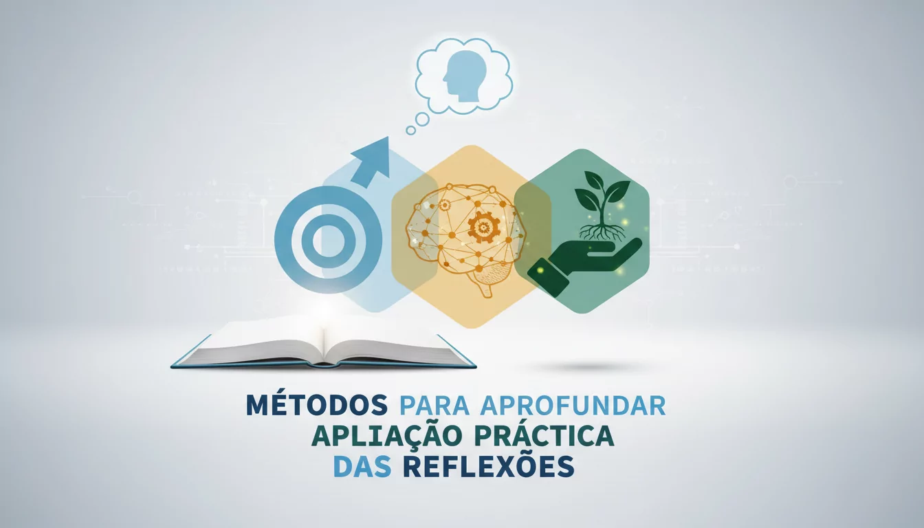 Métodos para Aprofundar a Aplicação Prática das Reflexões