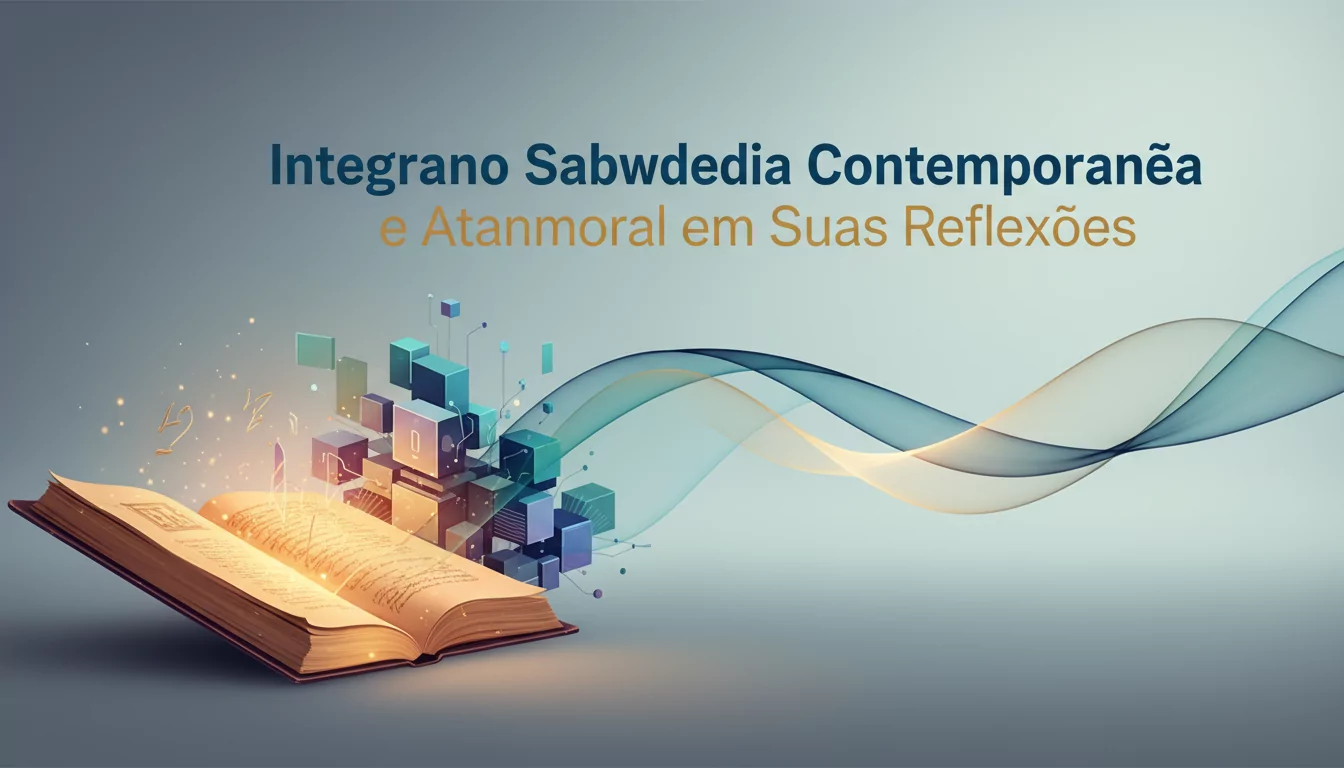 Integrando Sabedoria Contemporânea e Atemporal em Suas Reflexões