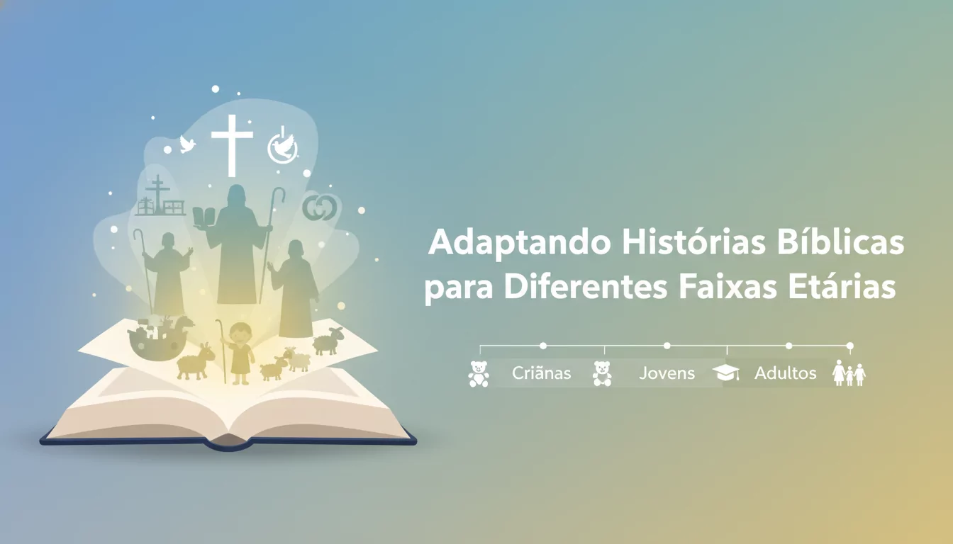 Adaptando Histórias Bíblicas para Diferentes Faixas Etárias