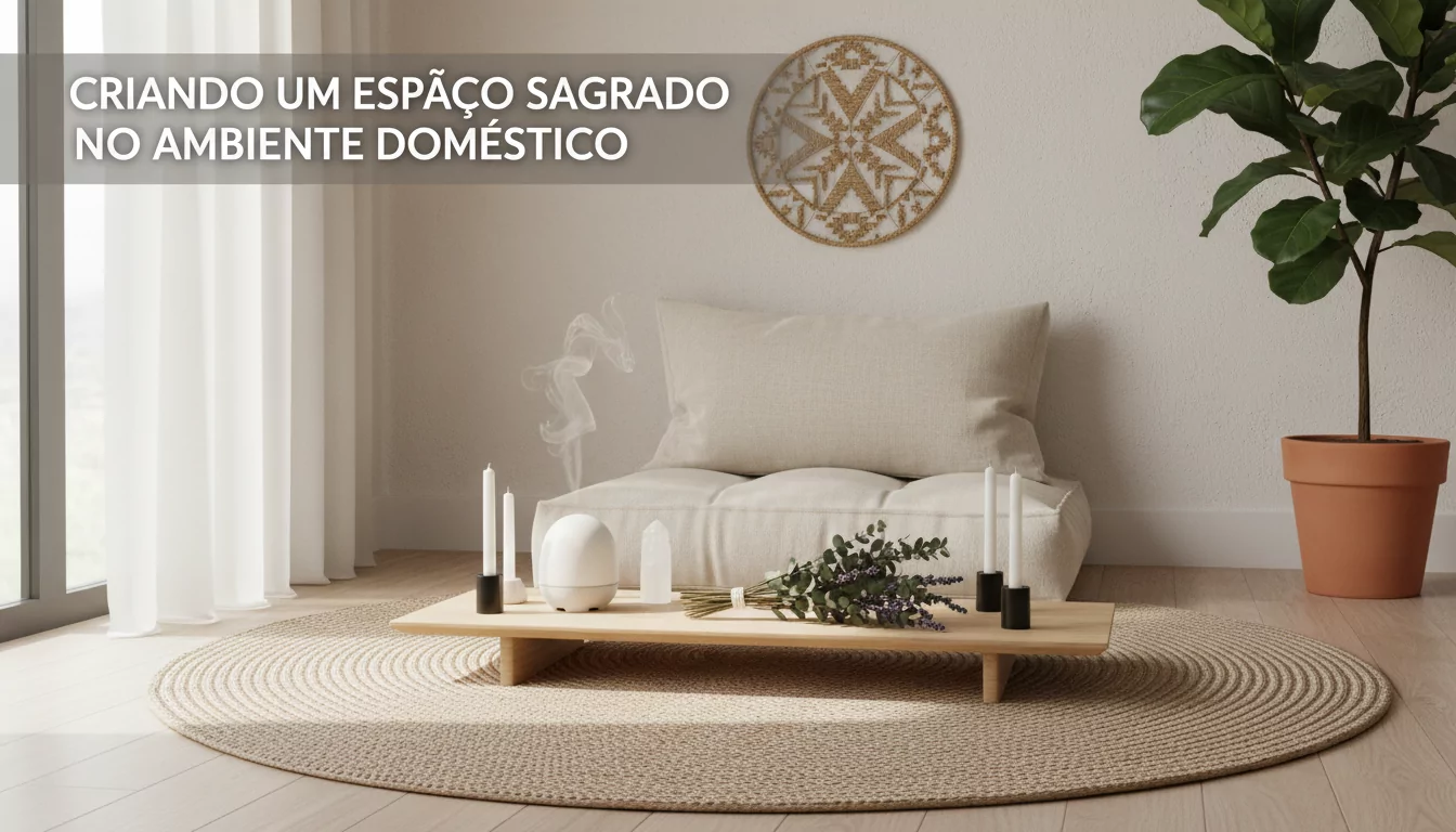 Criando um Espaço Sagrado no Ambiente Doméstico