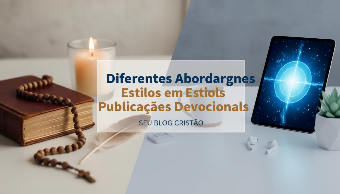 Diferentes Abordagens e Estilos em Publicações Devocionais