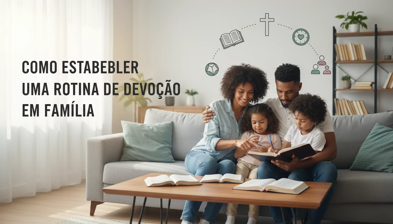 Como Estabelecer uma Rotina de Devoção em Família
