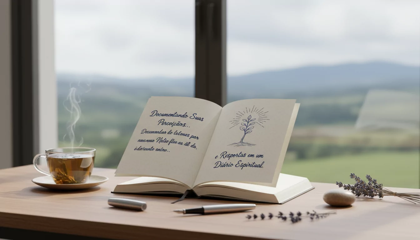 Documentando Suas Percepções e Respostas em um Diário Espiritual