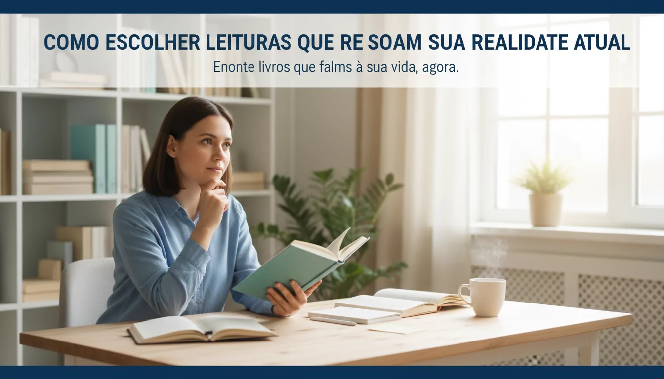 Como Escolher Leituras que Ressoam com Sua Realidade Atual