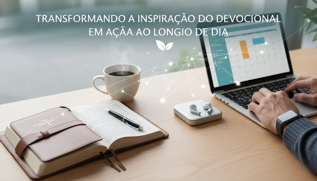 Transformando a Inspiração do Devocional em Ação ao Longo do Dia