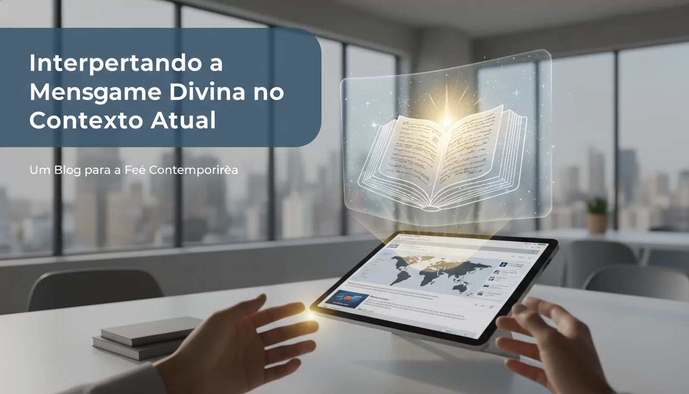 Interpretando a Mensagem Divina no Contexto Atual