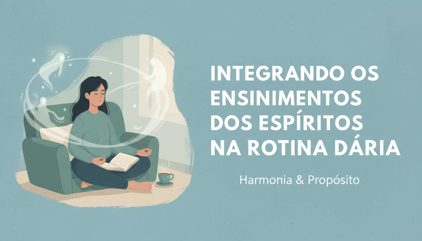 Integrando os Ensinamentos dos Espíritos na Rotina Diária