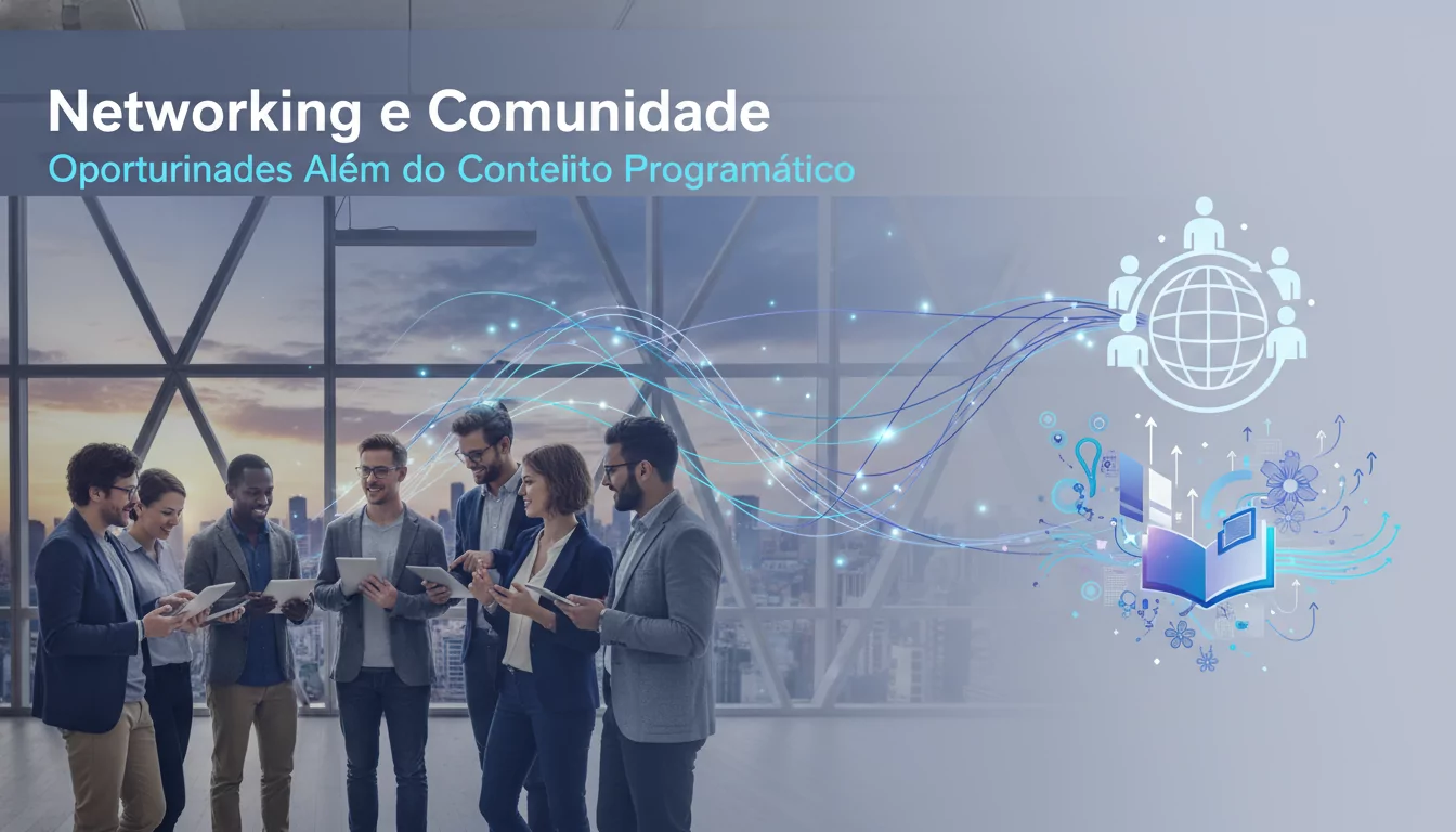 Networking e Comunidade: Oportunidades Além do Conteúdo Programático