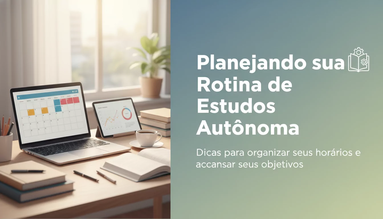 Planejando sua Rotina de Estudos Autônoma
