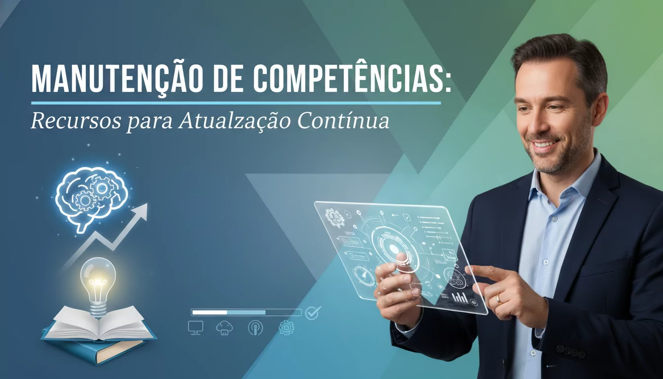 Manutenção de Competências: Recursos para Atualização Contínua