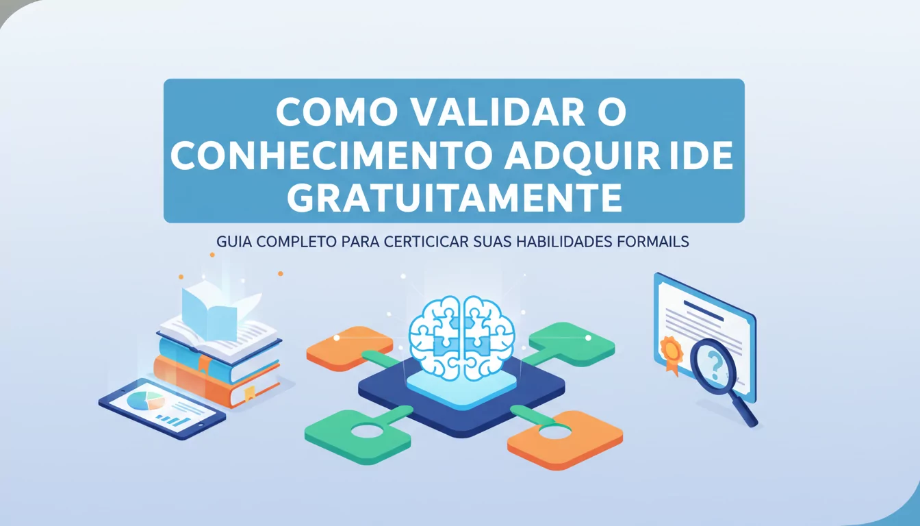 Como Validar o Conhecimento Adquirido Gratuitamente