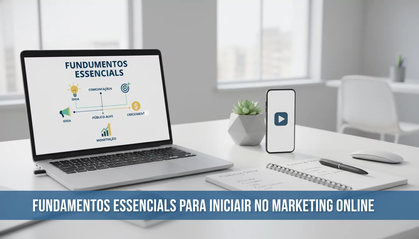 Fundamentos Essenciais para Iniciar no Marketing Online