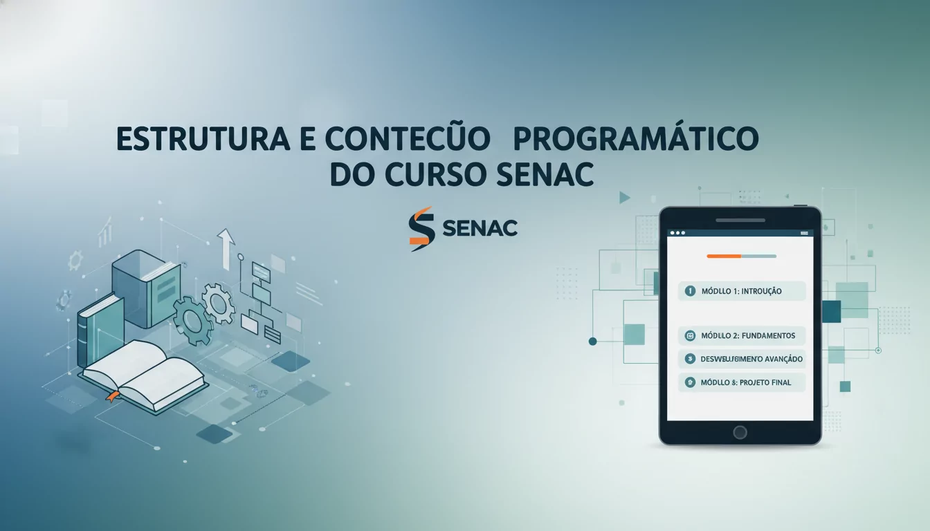 Estrutura e Conteúdo Programático do Curso SENAC