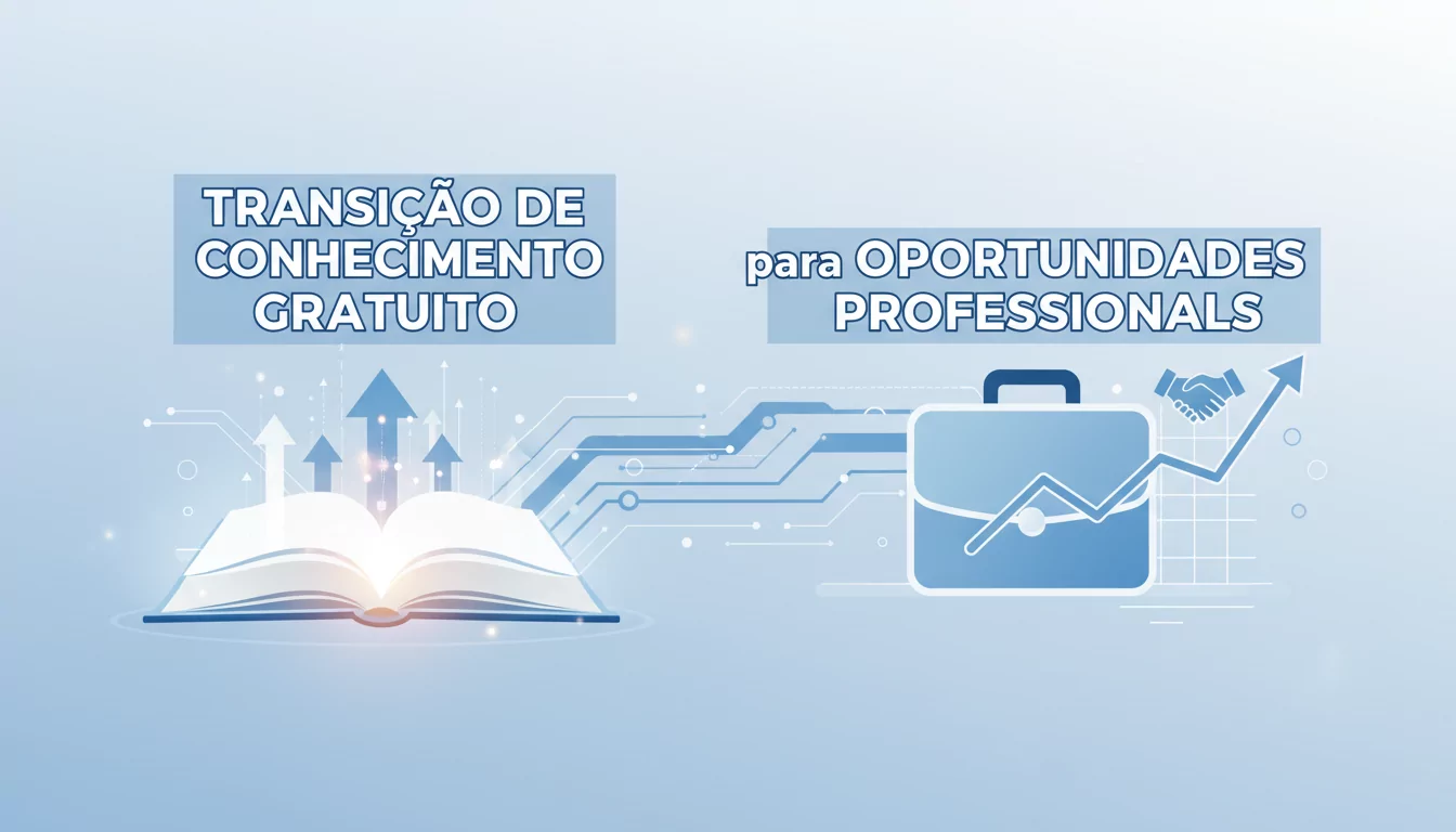 Transição de Conhecimento Gratuito para Oportunidades Profissionais