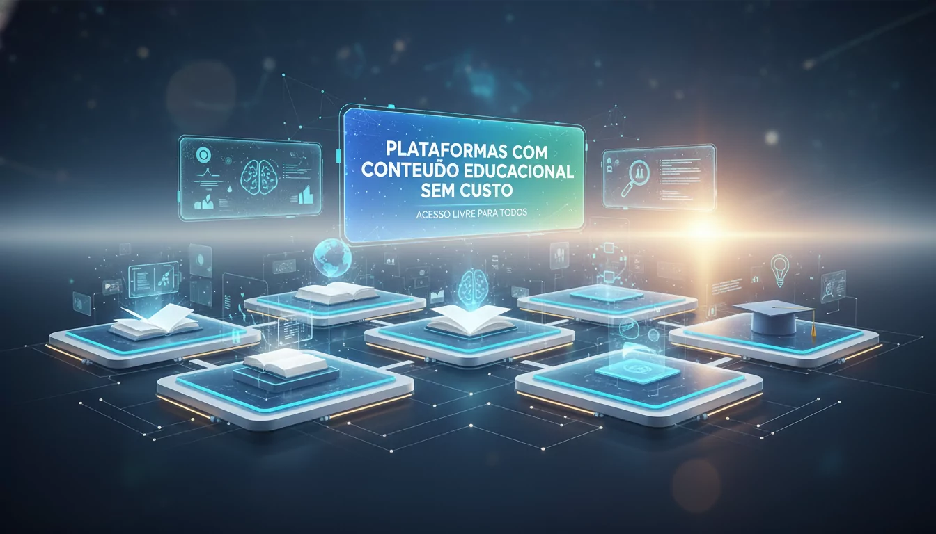 Panorama de Plataformas com Conteúdo Educacional Sem Custo