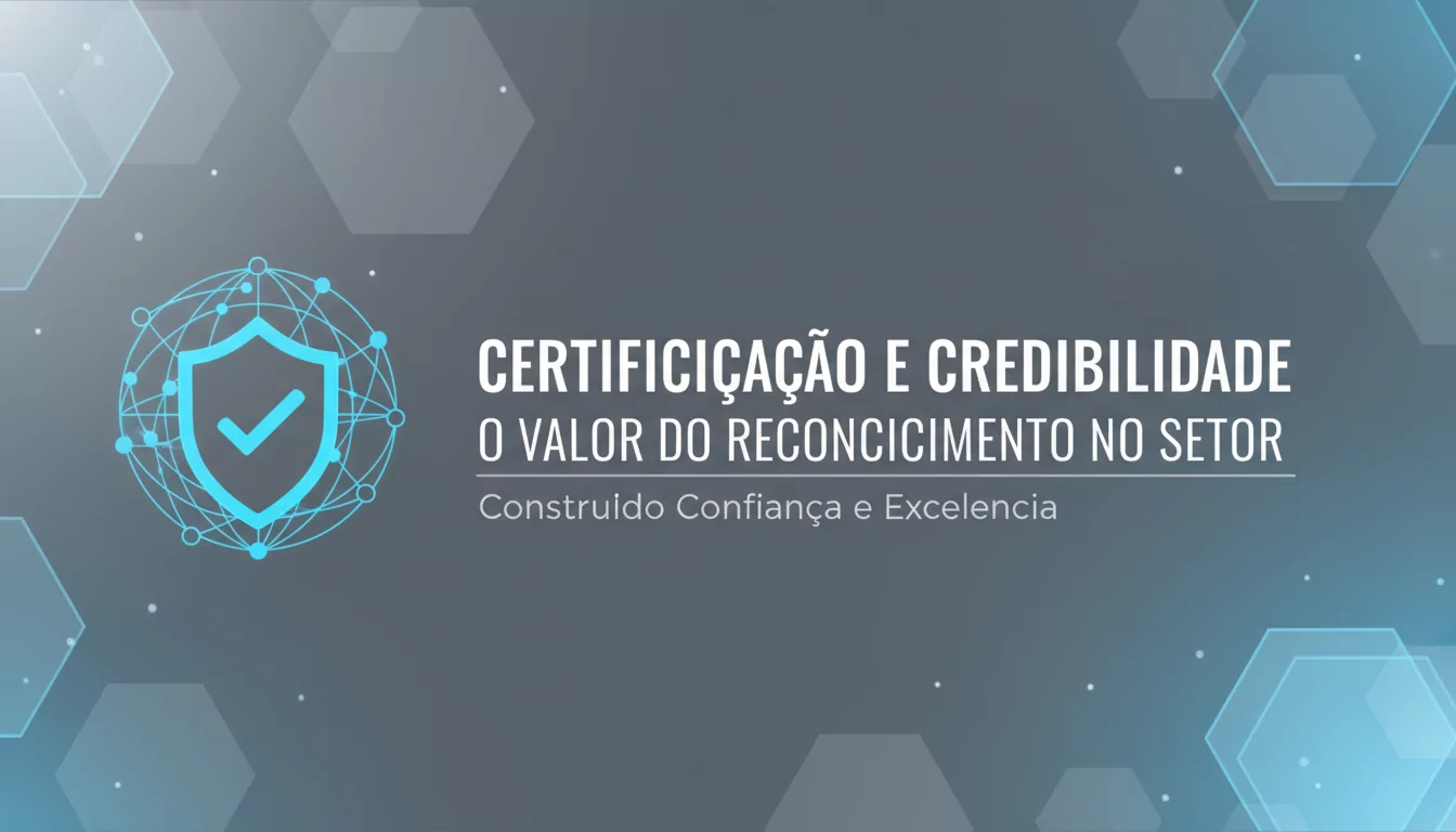 Certificação e Credibilidade: O Valor do Reconhecimento no Setor