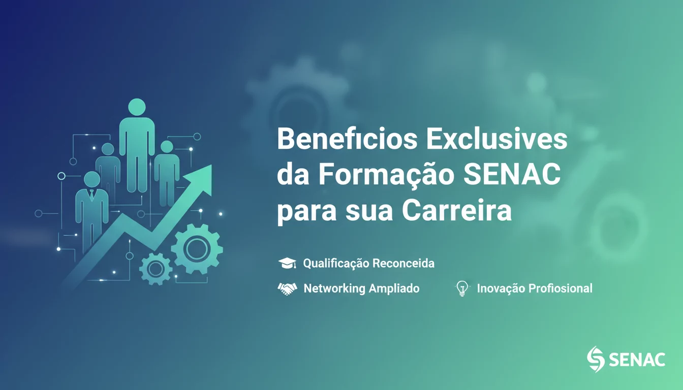 Benefícios Exclusivos da Formação SENAC para sua Carreira